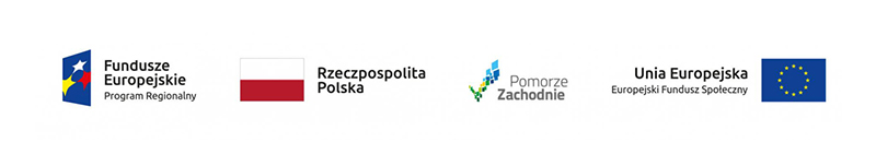 baner zawierający logotyp funduszy europejskich, flagę polski, logotyp województwa zachodniopomorskiego i flagę unii europejskiej.