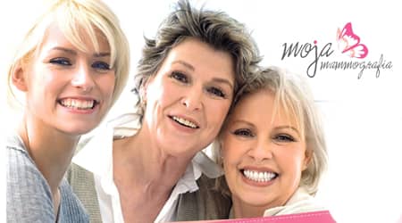 Badanie mammograficzne – „Moja Mammografia – Moje Życie”.